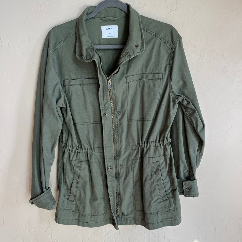 Old Navy Sage Green Utility Jacket
